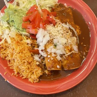 Enchiladas Poblanas yes!