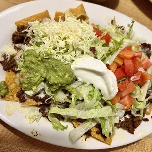 Ground beef Nachos Supreme