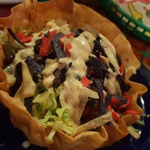 Southwest Chicken Salad bowl
