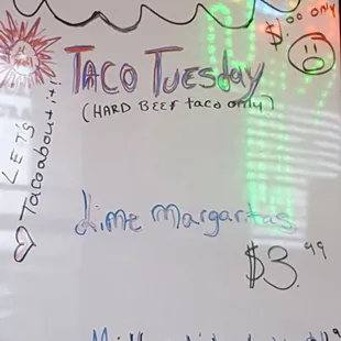 It's become a regular Tuesday thing...