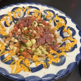 Tuna ceviche