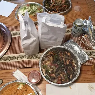 Fajitas for 2, All this for $20.