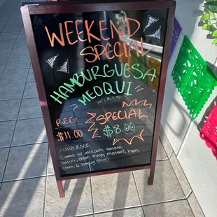 a sign for a mexican restaurant