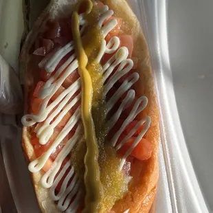 Sonoran hot dog yummm