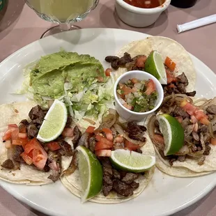 Tacos Al carbon