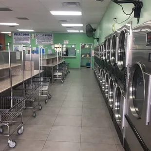 XL carts and drop off service.