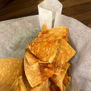 Chips with paprika!