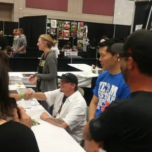 That's Kevin Eastman, co-creator of TMNT