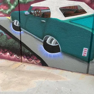 outside