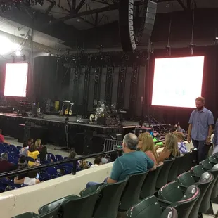 Getting ready for the Mercy Me concert!