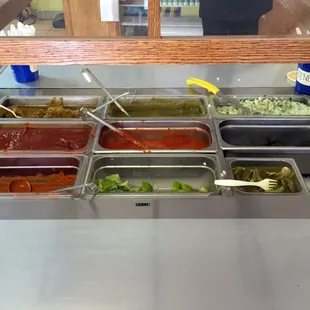 Toppings Bar