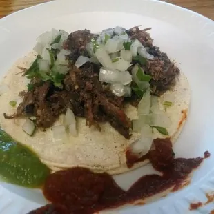 Barbacoa taco