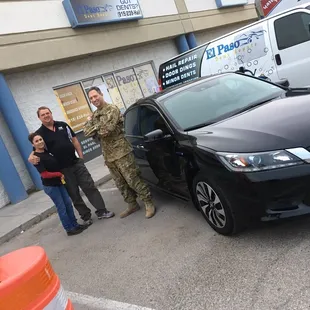 5-Star service. Provided the finest dent repair in Texas.