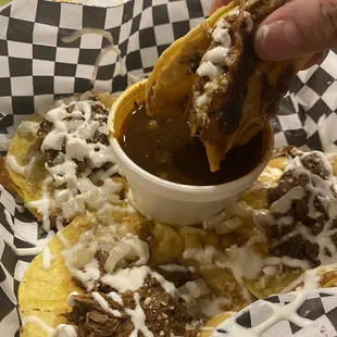 Cheesy Baby with Consumé