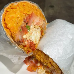 Breakfast burrito