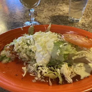 Jumbo chicken burrito