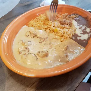 Camarones al chipotle