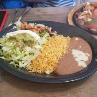 Fajitas Vallarta (all the fixings)