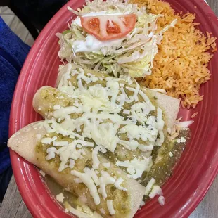 Chicken Enchiladas