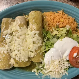 Enchiladas Verdes