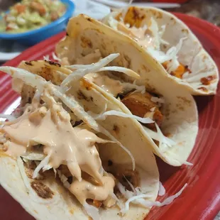 Shrimp tacos