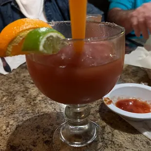 Raspberry margarita