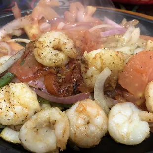 Shrimp Fajitas