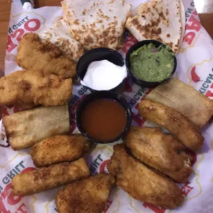 Sampler appetizer
