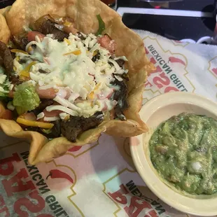 Steak Taco Salad