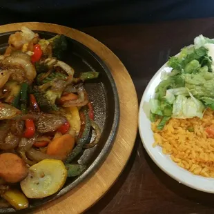Vegetable Fajitas