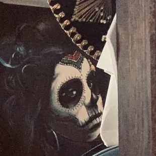 Day of the dead painting