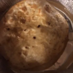 " shrimp quesadilla not cut