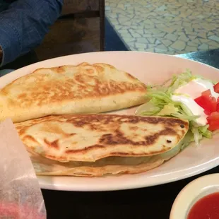 Beef quesadillas