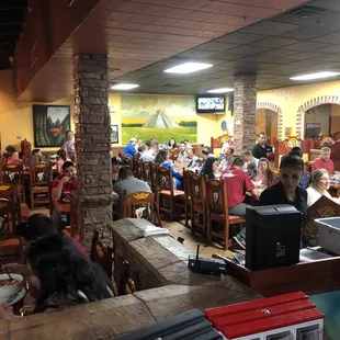 Outdated Mexican feel.