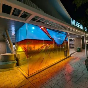 Front at night