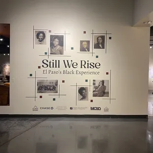 Entrance to this exhibit