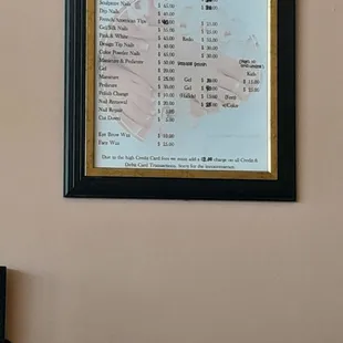 Price  board