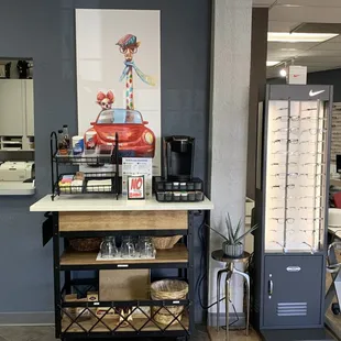 We've added teas and hot chocolate for our festive winter season.