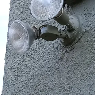 painted my lights and now not working