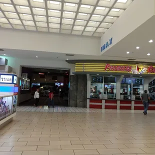 Ticket window and entrance.