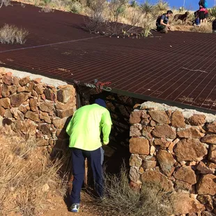 Entering the upper mines