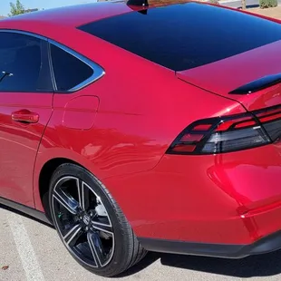Another GREAT JOB by  "El Paso Tinting" Including the windshield, to keep the car cooler in the HOT summer heat. 1421 Lee Trevino Blvd.