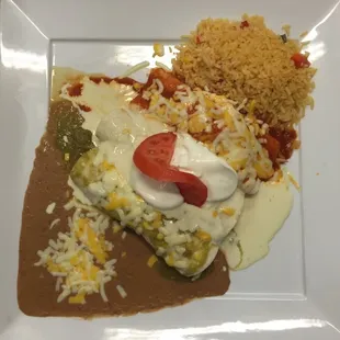 Our new plate. La bandera