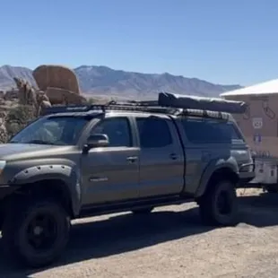 The camper the manager at El Paso West RV Park did not like.