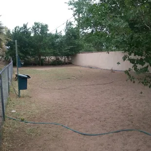 Dog run
