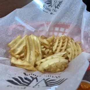 Waffle fries
