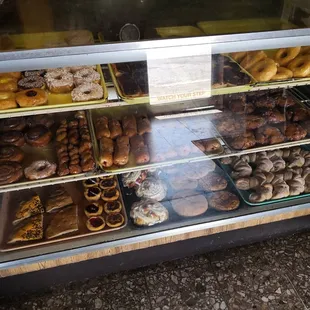 a variety of donuts and pastries