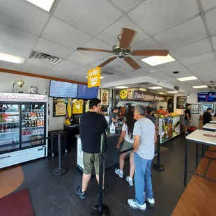 Ordering area
