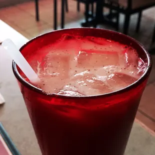 House-made horchata! Yum!