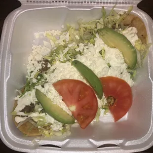 Huarache with no meat.